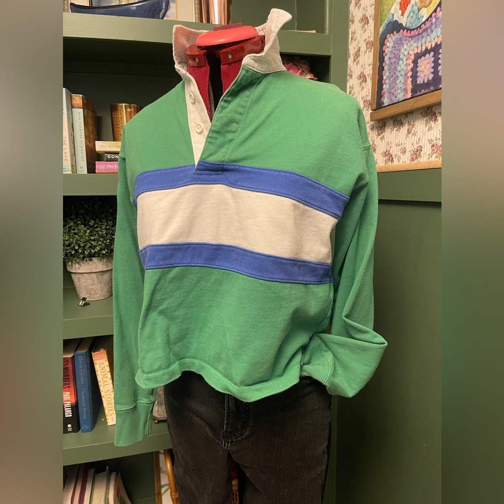 Vintage Abercrombie and Fitch Rugby Pullover Size Small